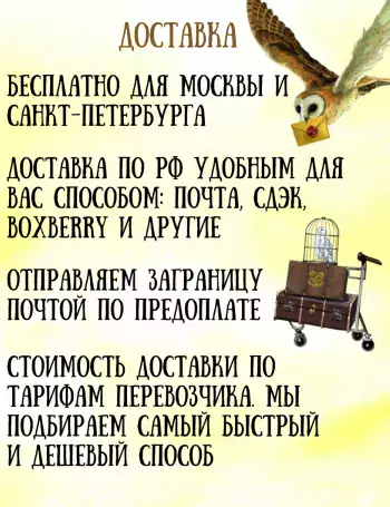 Варианты доставки товара Доставка товара